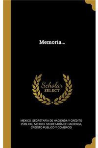 Memoria...