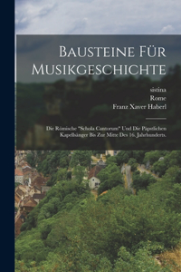 Bausteine für Musikgeschichte