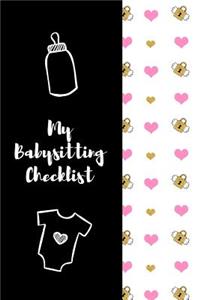 My Babysitting Checklist
