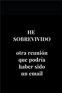 He Sobrevivido Otra Reunión que podría haber sido un email