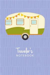 Caravan Journal Blank Traveler's Notebook Dot Grid