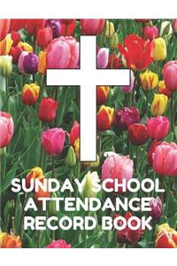 Sunday School Attendance Record Book