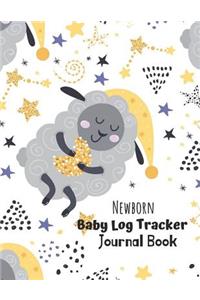 Newborn Baby Log Tracker Journal Book