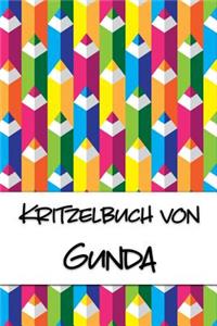 Kritzelbuch von Gunda