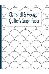 Clamshell & Hexagon Quilter's Graph Paper