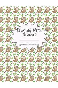 Draw and Write Notebook Primary Ruled 8.5