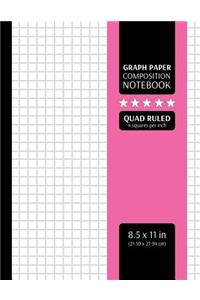 Graph Paper Composition Notebook