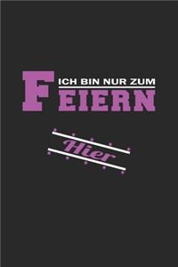 Ich bin nur zum Feiern hier