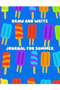 Draw And Write Journal For Summer
