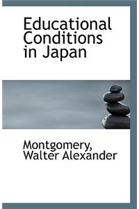 Educational Conditions in Japan