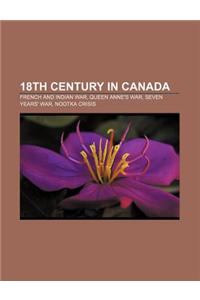 18th Century in Canada
