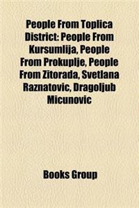 People from Toplica District