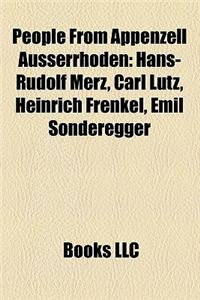 People from Appenzell Ausserrhoden
