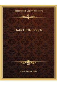 Order of the Temple