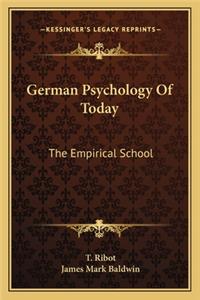 German Psychology Of Today