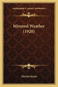 Minstrel Weather (1920)
