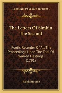 Letters of Simkin the Second