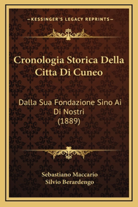 Cronologia Storica Della Citta Di Cuneo