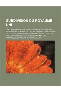 Subdivision Du Royaume-Uni
