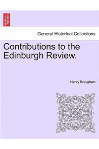 Contributions to the Edinburgh Review.