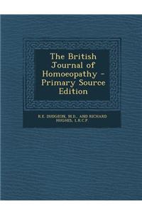 The British Journal of Homoeopathy