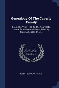 Genealogy Of The Caverly Family