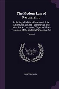 The Modern Law of Partnership