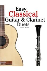 Easy Classical Guitar & Clarinet Duets