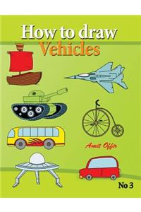how to draw vehicles