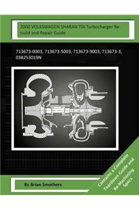 2000 VOLKSWAGEN SHARAN TDI Turbocharger Rebuild and Repair Guide