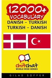 12000+ Danish - Turkish Turkish - Danish Vocabulary