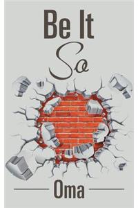 Be It So