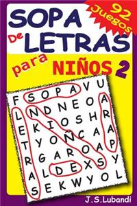 Sopa de Letras para Niños 2