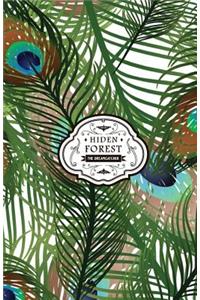 Hidden Forest: Peacock Feathers Password Keeper - Best Solution Remind You Not to Forget and Lose Your Password (5.5x8.5 Inches)