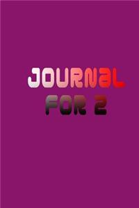 Journal For 2