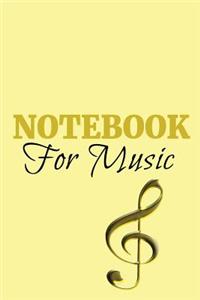 Notebook For Music