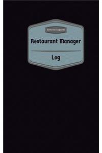 Restaurant Manager Log (Logbook, Journal - 96 pages, 5 x 8 inches)