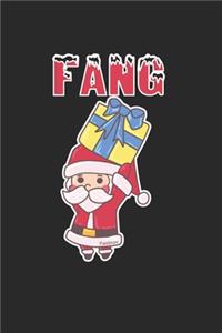 Christmas Santa Notebook
