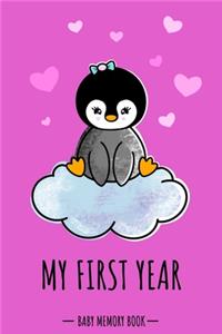 My First Year Baby Memory Book