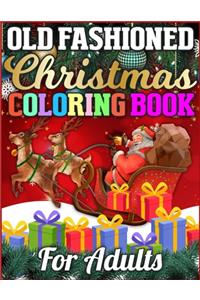 Old Fashioned Christmas Coloring Book for Adults