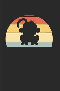 Affe Äffchen Notizbuch