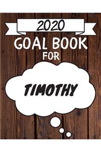 2020 Goal Planner For Timothy
