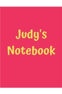 Judy's Notebook