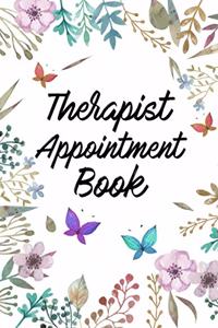 Therapist Appointment Book