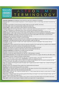 Astronomy Terminology (Speedy Study Guide)