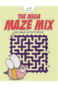 The Mega Maze Mix - Kids Maze Activity Book