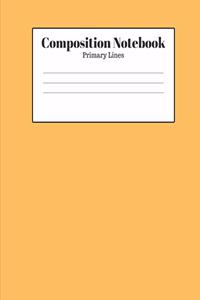 Composition Notebook - Primary Lines