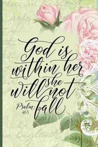 God is Within Her She Will Not Fall Psalm 46
