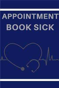 appointment book sick