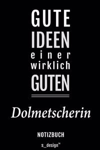 Notizbuch für Dolmetscher / Dolmetscherin
